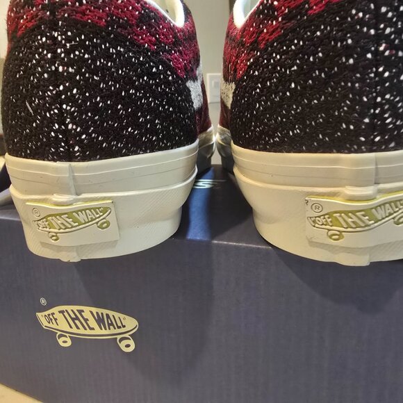 Vans Old Skool 36 LX Premium Skateboarding VN000EFKBRD Bordeaux Red MENS 10 NEW - Picture 8 of 16